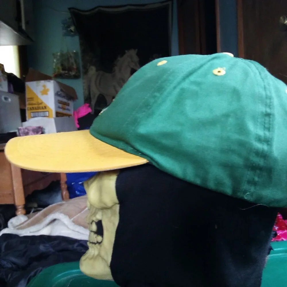 Vintage Oregon Ducks Two Tone Snap Hat Cap